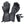 Gerbing black heated gloves with two external battery packs