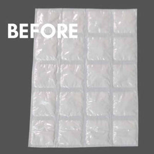 Oro Sports ice pack sheet before hydration