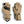 Outdoor Research tan heated gloves with black palm grip and zippered battery pocket