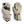 Outdoor Research AltiHeat heated gloves in tan with black palm grip and zippered battery pocket