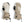 Outdoor Research tan Gore-Tex heated mittens with black accents