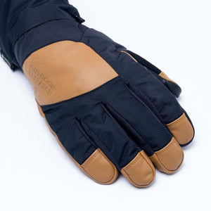 Outdoor Research black and tan leather winter glove