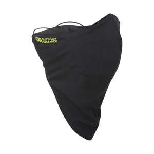 Black Outdoor Research face mask with ear loops