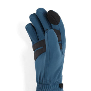 Outdoor Research blue and black technical glove