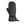 Seirus black insulated mitten with zippered pocket and adjustable wrist strap