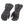 NexGen black waterproof heated gloves with adjustable wrist straps and battery pocket