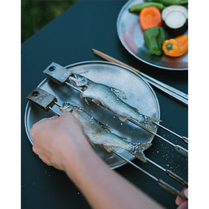 Snow Peak Takibi Hearth Skewer Set