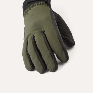 SealSkinz olive green and black outdoor glove