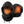 Gobi Heat black fleece balaclava with glowing internal heating elements