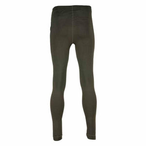 Back view of Pnuma Outdoors olive green base layer leggings