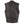 Back view of a black Milwaukee Leather motorcycle vest