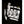 Lenz glove with reflective pattern on black background