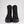 Pajar black quilted front zip ankle boots