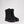 Pajar black quilted front zip platform winter boots