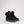 Pajar black lace up winter boots with grey platform soles and faux fur lining