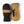 Hestra leather mittens in black and tan