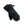 Black Thermic heated mitten with adjustable wrist strap and power button