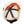 Interior view of Pioneer white hard hat with adjustable suspension straps and orange brow pad