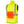 Pioneer high visibility yellow safety vest with reflective stripes and orange back heating element