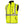 Pioneer high visibility yellow safety vest with reflective stripes and zippered pockets
