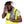 Worker in high visibility vest wiping forehead with grey cooling towel