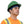 Person wearing a Pioneer green hard hat and orange high visibility shirt