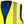 Pioneer high visibility yellow quilted safety vest with reflective strip