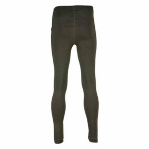 Back view of Pnuma Outdoors olive green base layer leggings