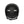 Back view of a black POC cycling helmet with ventilation holes and adjustable dial