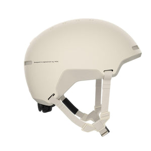 Beige POC commuter helmet side view