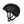 POC matte black bicycle helmet with Mips technology
