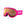 POC Pocito ski goggles with pink frame and orange lens
