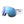 POC ski goggles with white frame and blue reflective Zeiss lens