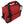 Red Polar Bear Coolers soft cooler bag with black handles and shoulder strap