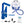 Polar Products Active Ice cold therapy system with cooler, therapy wrap, power adapter, and instruction manual