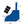 Polar Products blue cooling pad with dimensions labeled