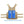 Polar Products cooling vest interior back panel with two blue ice packs in pockets