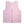 Light pink sleeveless vest with a front zipper closure