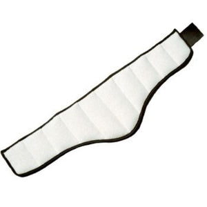 Polar Products white quilted cooling wrap with black trim