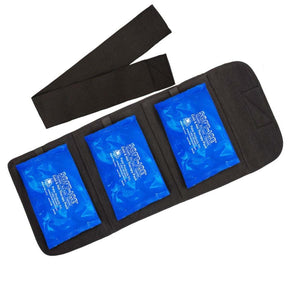 Polar Products Soft Ice hot and cold therapy pack with black fabric wrap