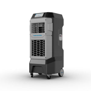 Portacool portable evaporative cooler with wheels