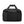 Black Briggs and Riley travel duffel bag with top handles and front zipper pocket
