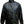 California Heat black zip up jacket with high collar