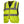 Pyramex Safety high visibility yellow vest with reflective strips