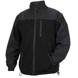 Pyramex Safety black and grey zip up jacket with chest and side pockets