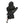 Seirus black leather mitten with textured palm and adjustable wrist strap