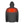 Mobile Warming black hooded puffer jacket with back heating element graphic