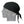 HyperKewl black cooling skull cap on a mannequin head