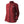 Gobi Heat red quilted heated jacket with front zipper and logo