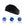 Mission black cooling headband with diagrams showing cooling fabric technology